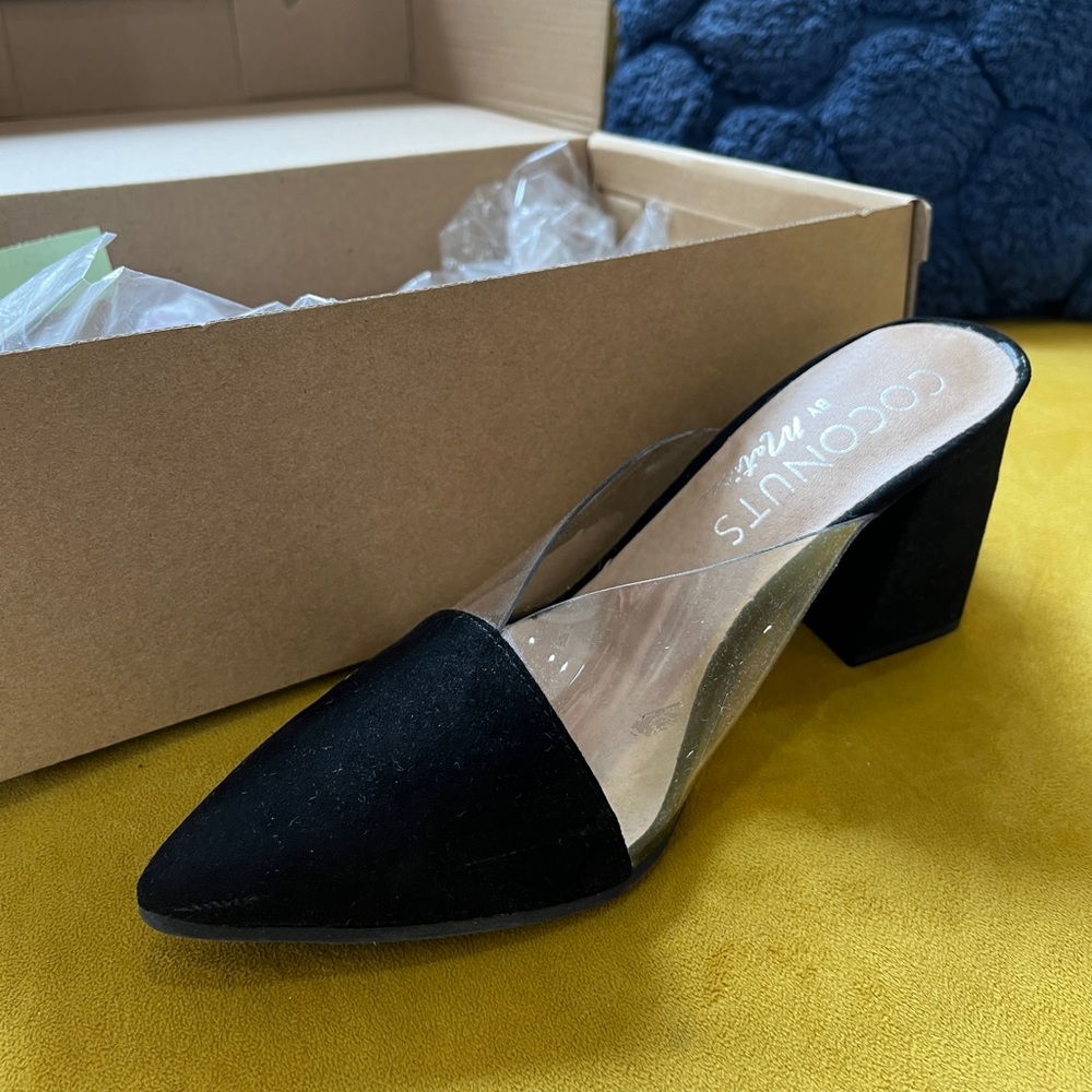 BRAND NEW MATISSE BLACK MULES